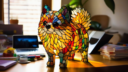 Pomeranian Lamp: Illuminating the Memory of Love