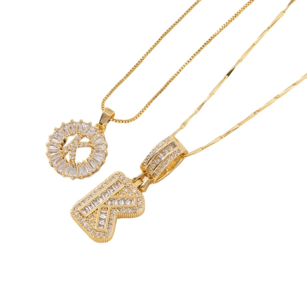 💎FurryDise™ | 💖 Timeless &Meaningful Gift🎁 Personalized Initial Necklace Set