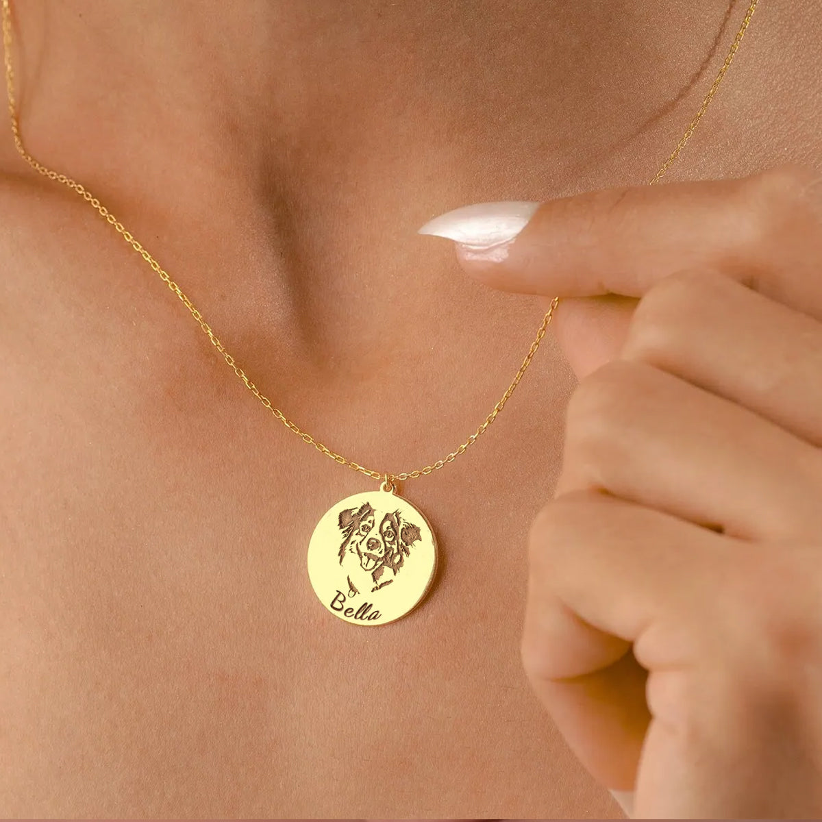 FurryDise-Pet Face Necklace