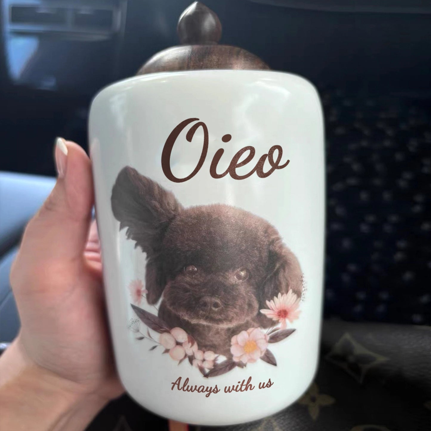 FurryDise- Zenith- Custom Pet Portrait Urn-Medium