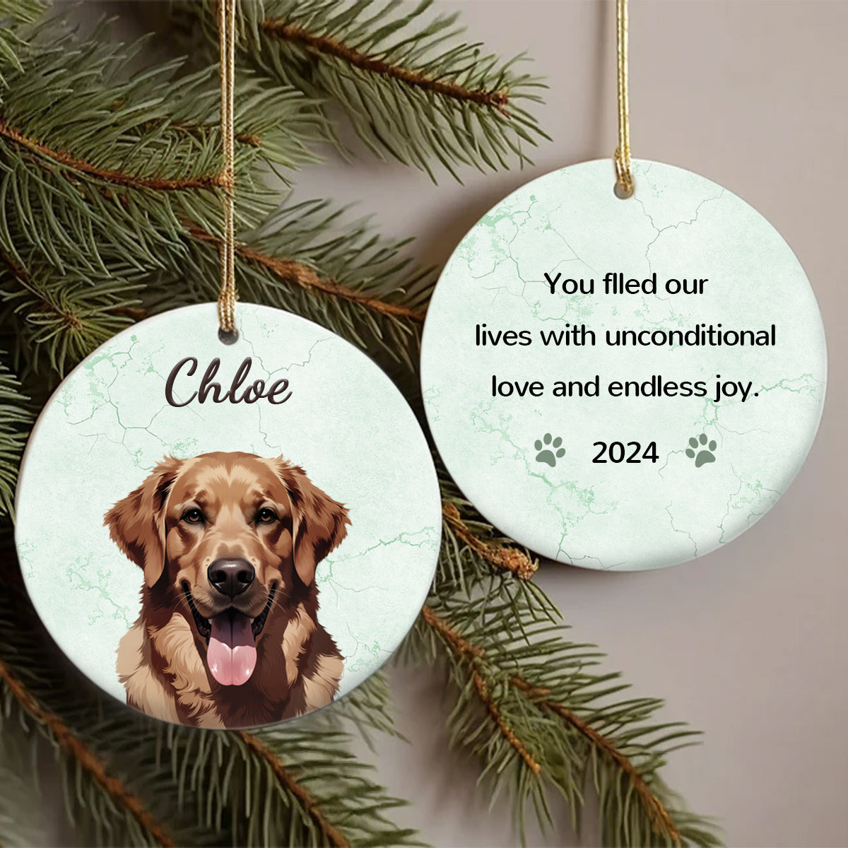 FurryDise-Custom Pet Ornament