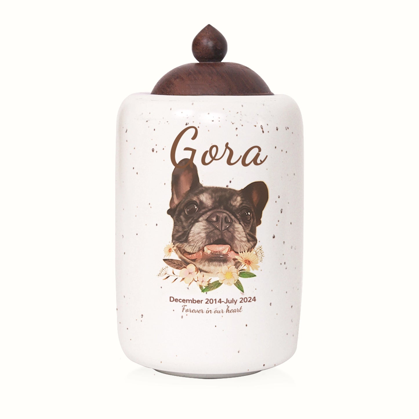 FurryDise- Zenith- Custom Pet Portrait Urn-Medium