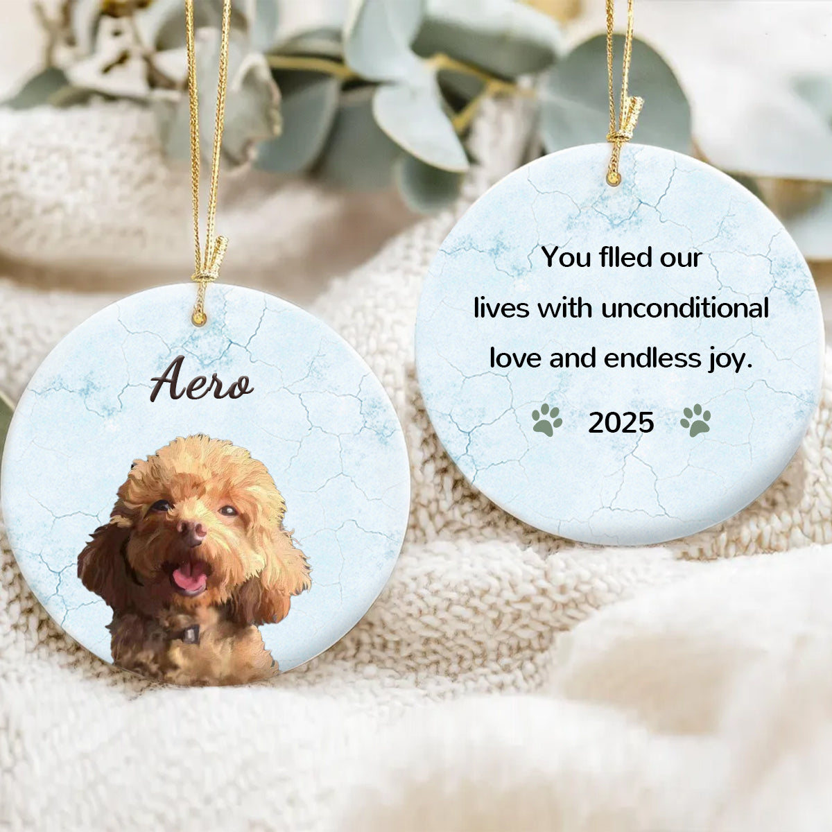 FurryDise-Custom Pet Ornament