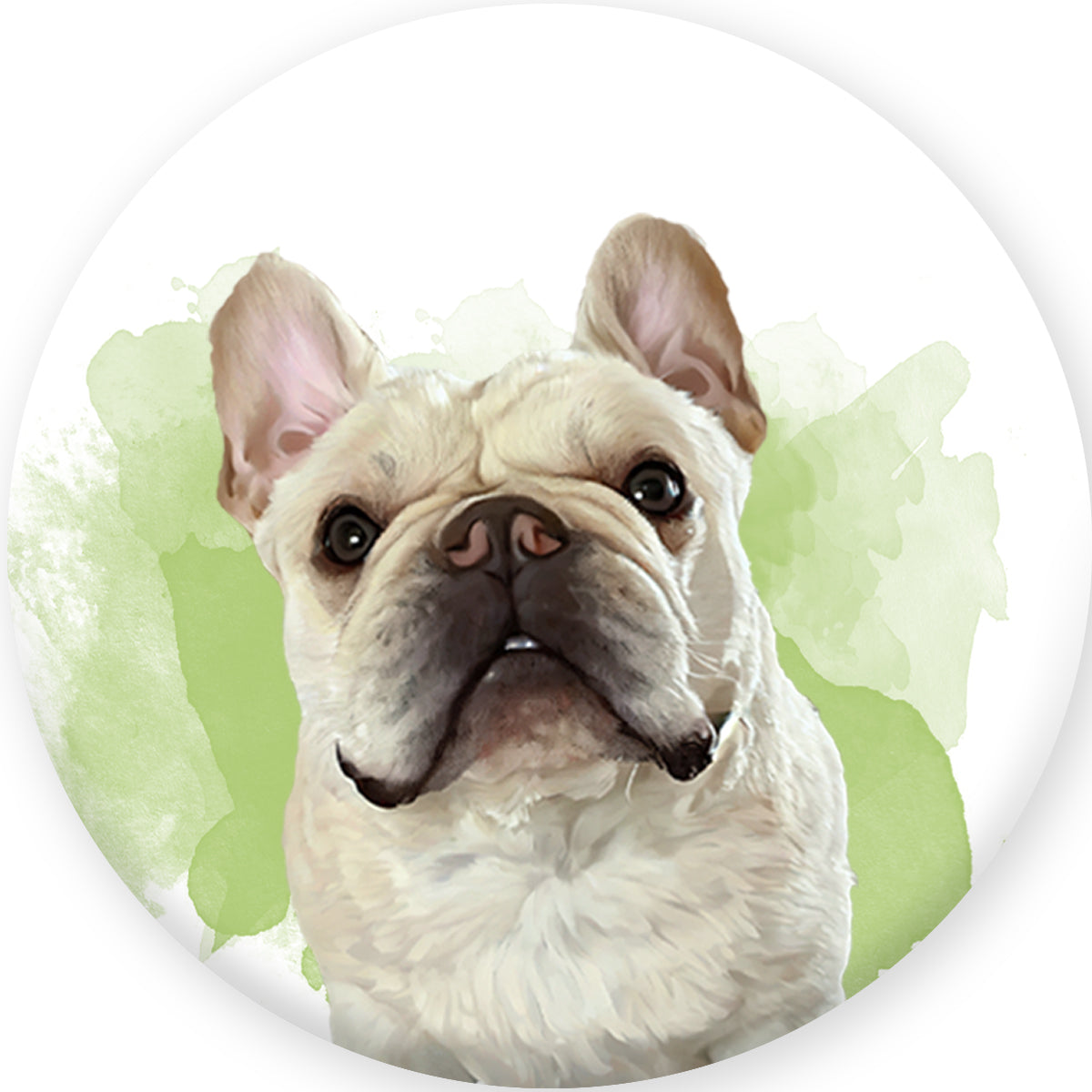 FurryDise-Personalized Watercolor Photo Pet Ornament