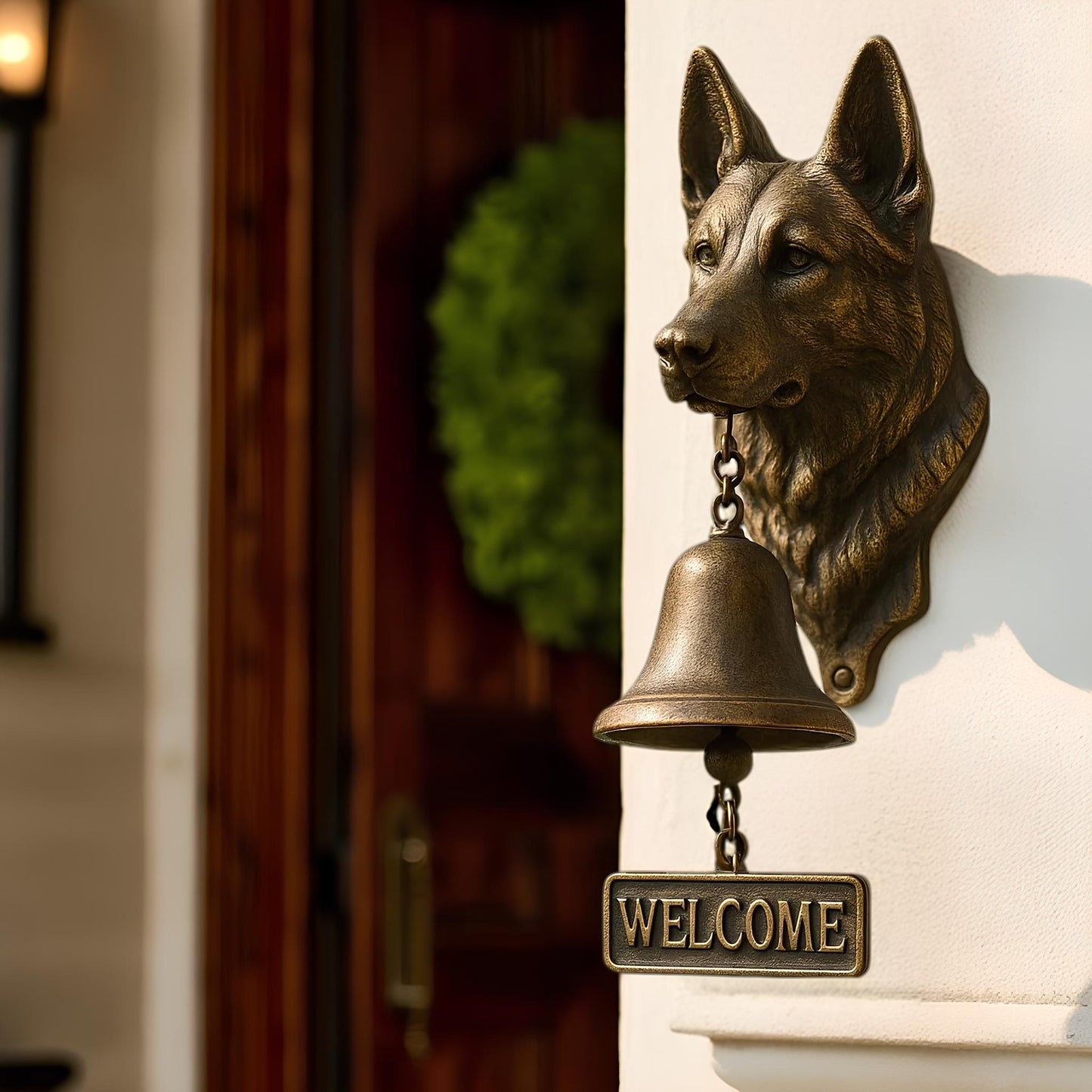 German shepherd Welcome Doorbell