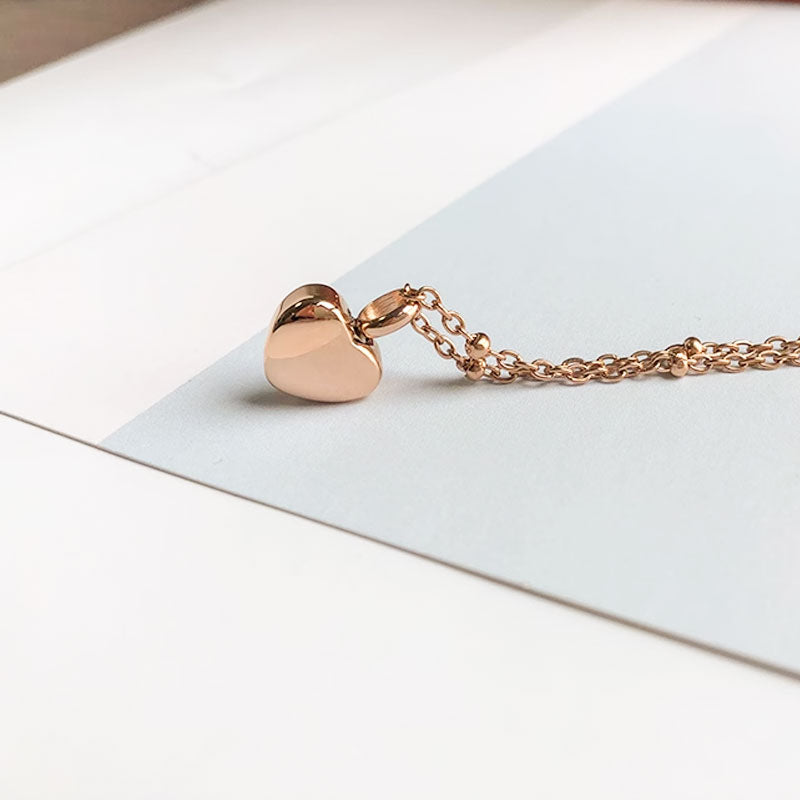 Heart Personalized Pet Paw Print Urn Necklace