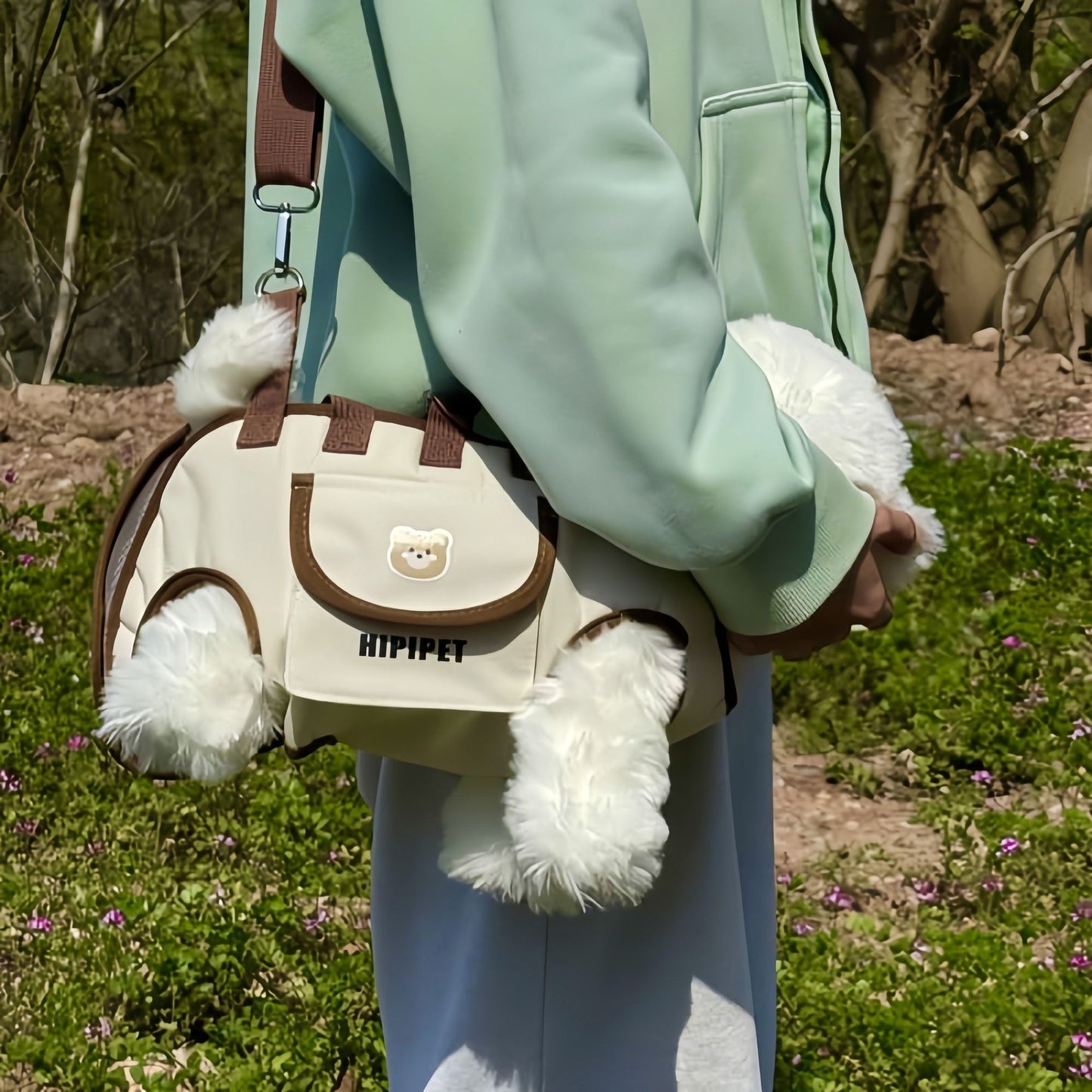 FurryDise™ ComfortRide Pet Travel Backpack