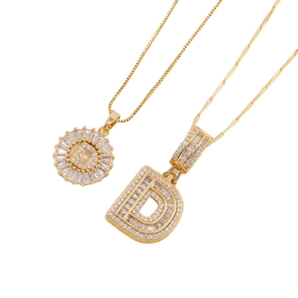 💎FurryDise™ | 💖 Timeless &Meaningful Gift🎁 Personalized Initial Necklace Set