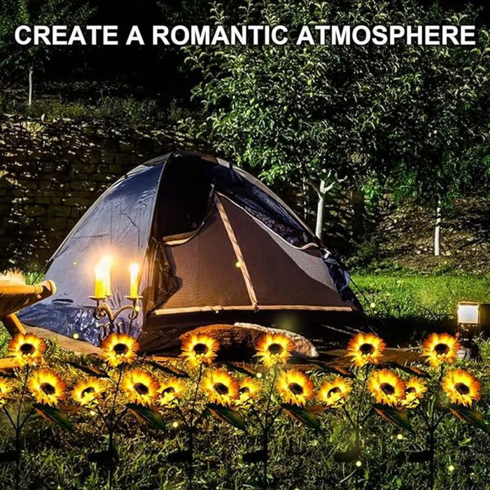 ForeverBloom™ Solar Sunflower Lights