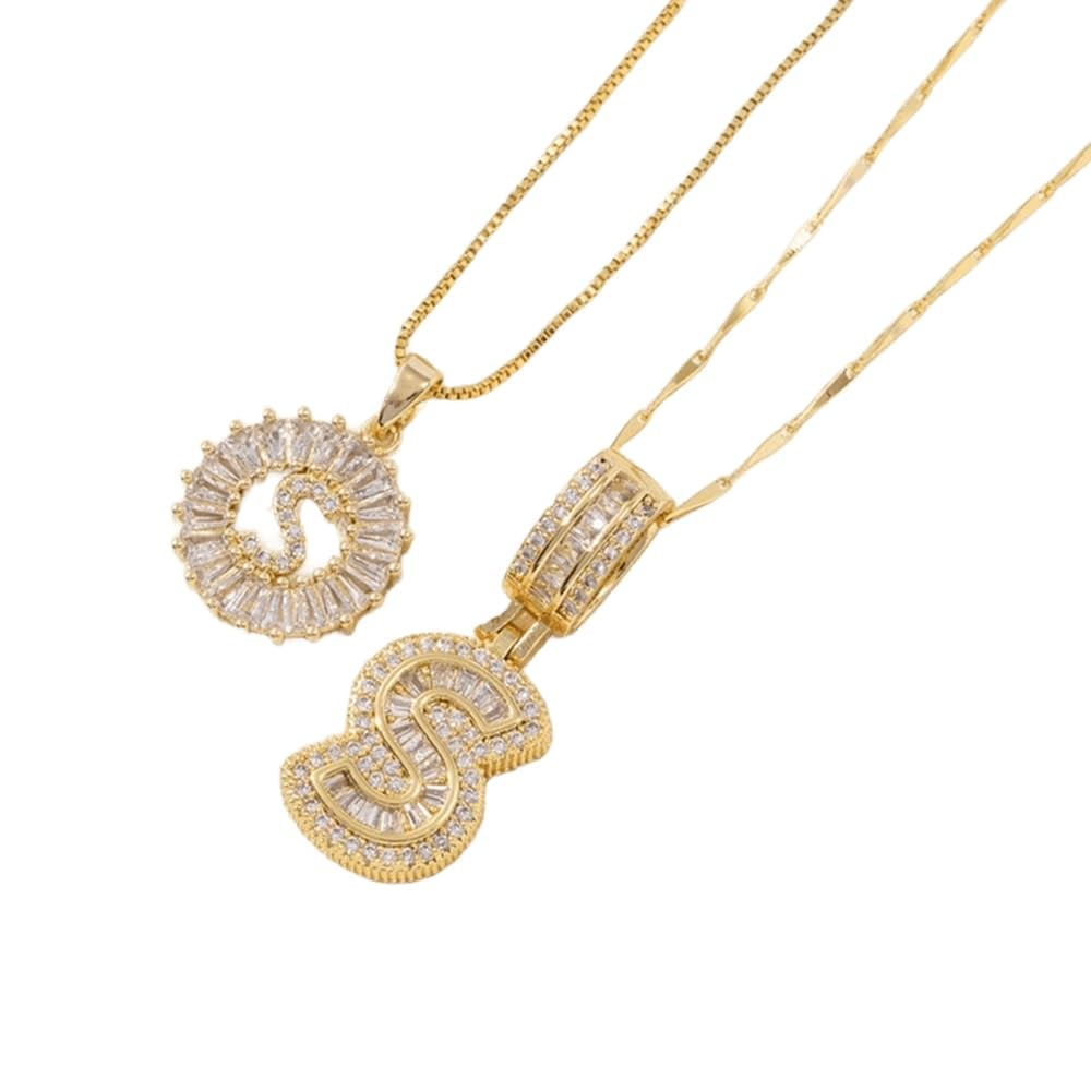 💎FurryDise™ | 💖 Timeless &Meaningful Gift🎁 Personalized Initial Necklace Set