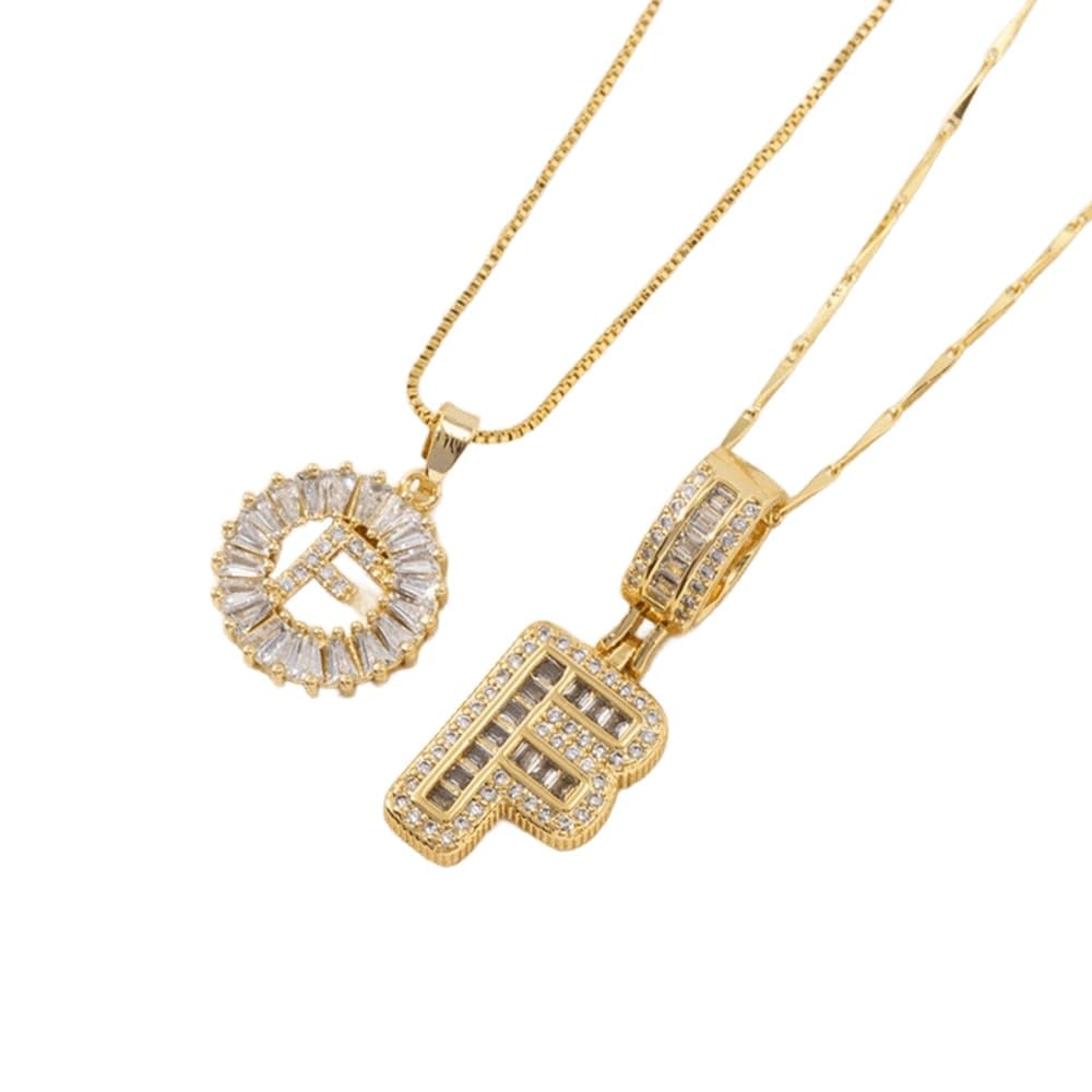 💎FurryDise™ | 💖 Timeless &Meaningful Gift🎁 Personalized Initial Necklace Set