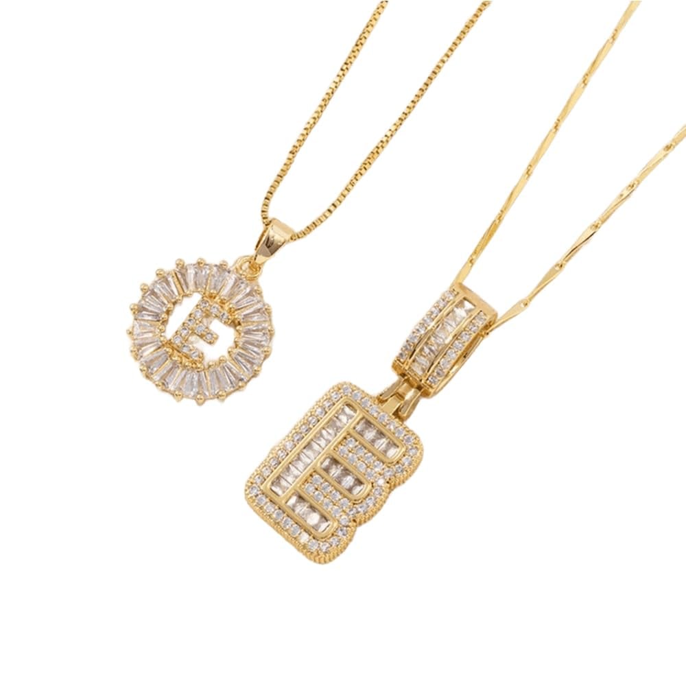 💎FurryDise™ | 💖 Timeless &Meaningful Gift🎁 Personalized Initial Necklace Set