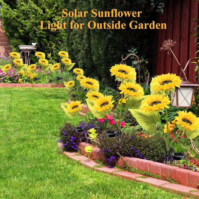 ForeverBloom™ Solar Sunflower Lights