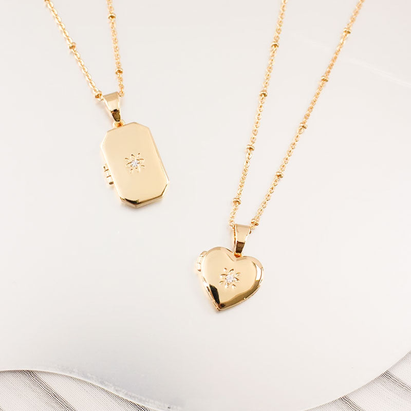Heart Pet Memorial Gift Photo Locket Necklace