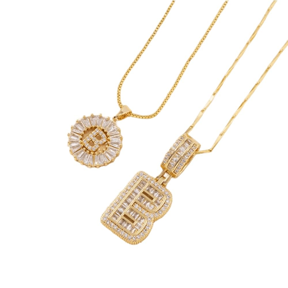 💎FurryDise™ | 💖 Timeless &Meaningful Gift🎁 Personalized Initial Necklace Set