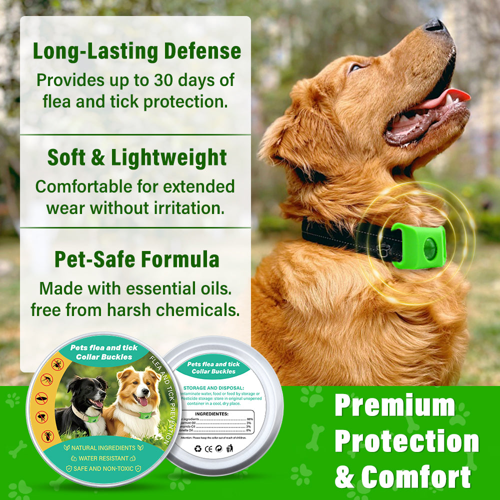 Natural Anti-Flea & Tick Pendant