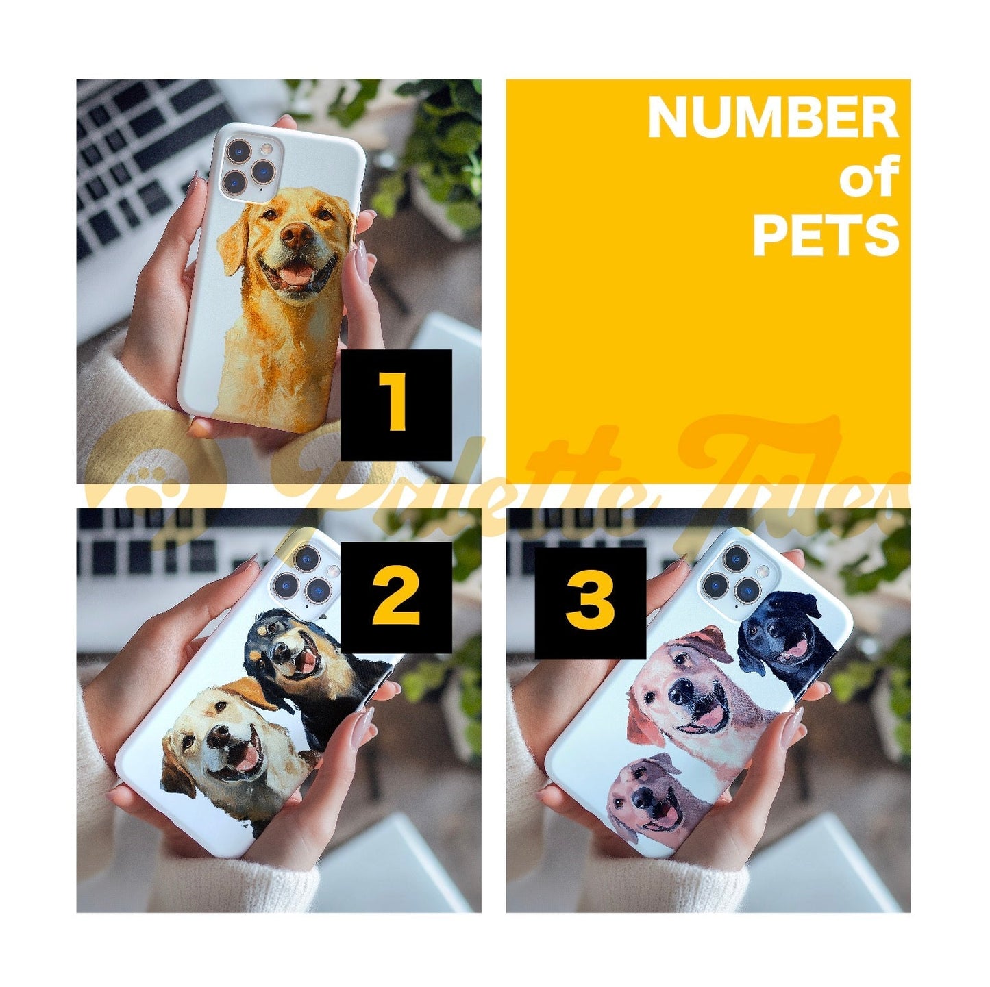 FurryDise-Beach Pet Phone Case