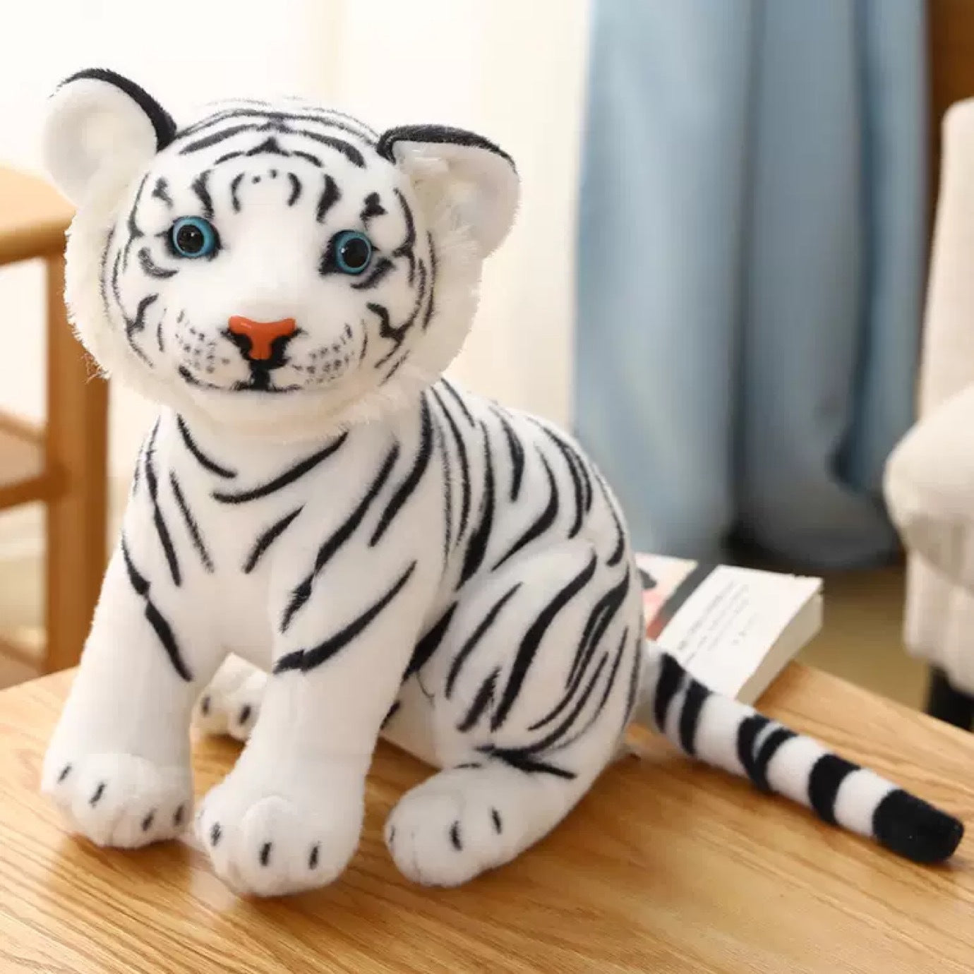 🐯FurryDise™| Realistic Tiger Cub Toy