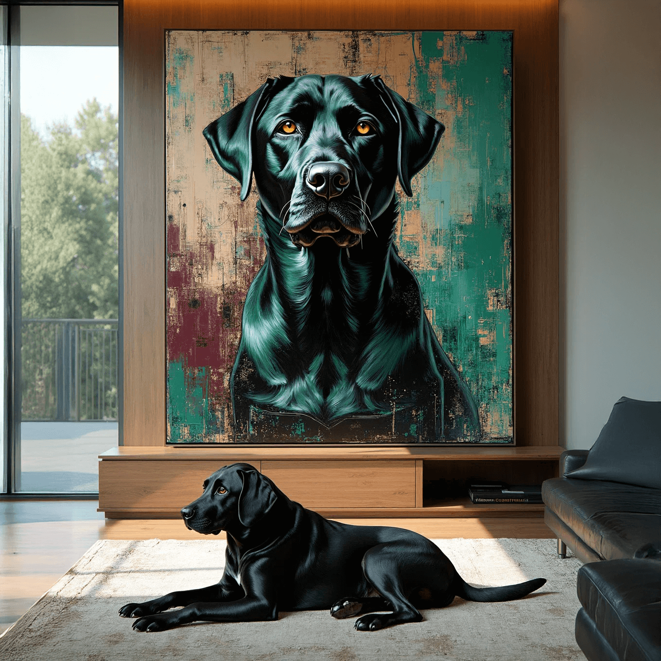Custom Pet Portrait - Abstract Style