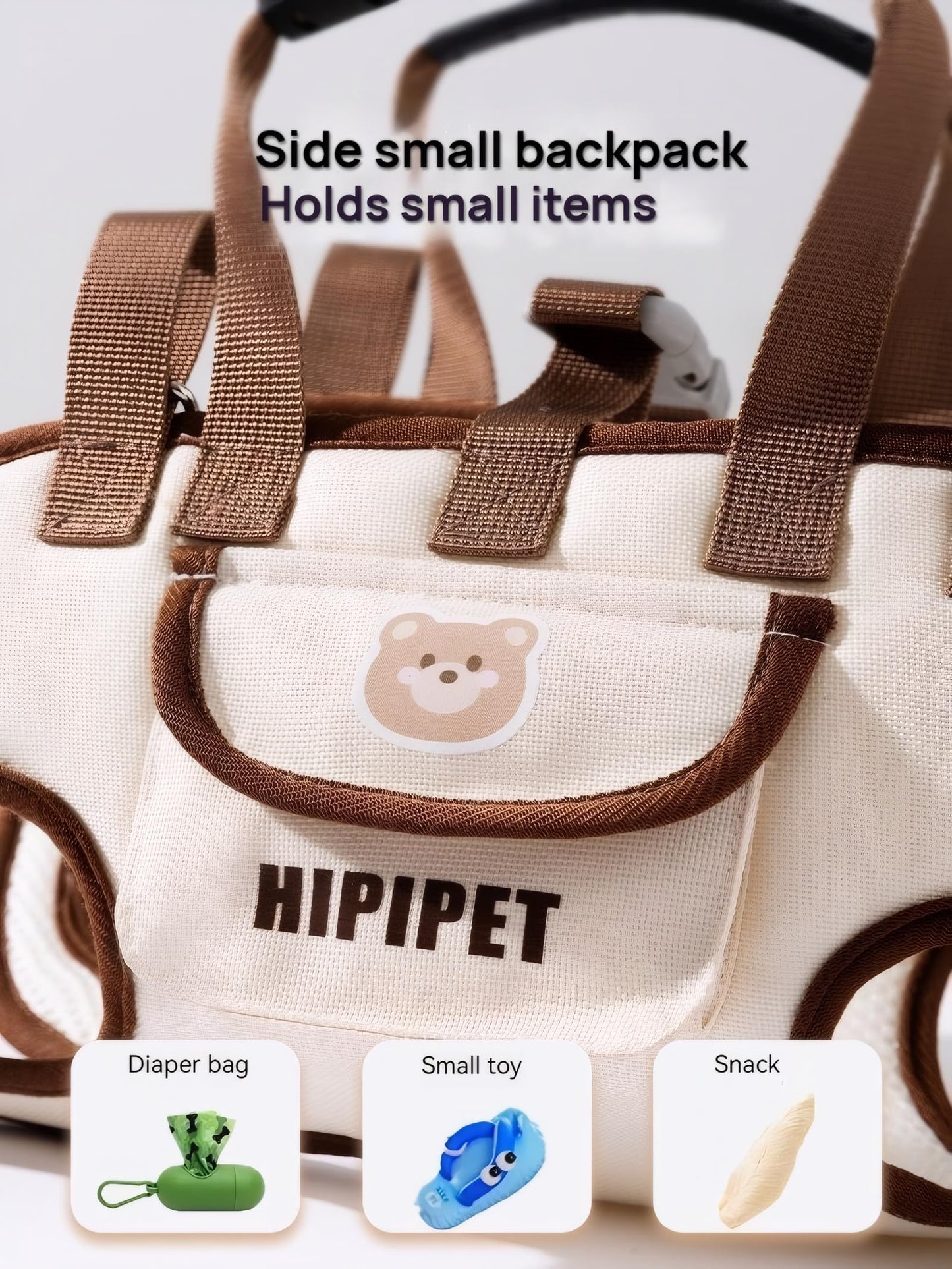 FurryDise™ ComfortRide Pet Travel Backpack