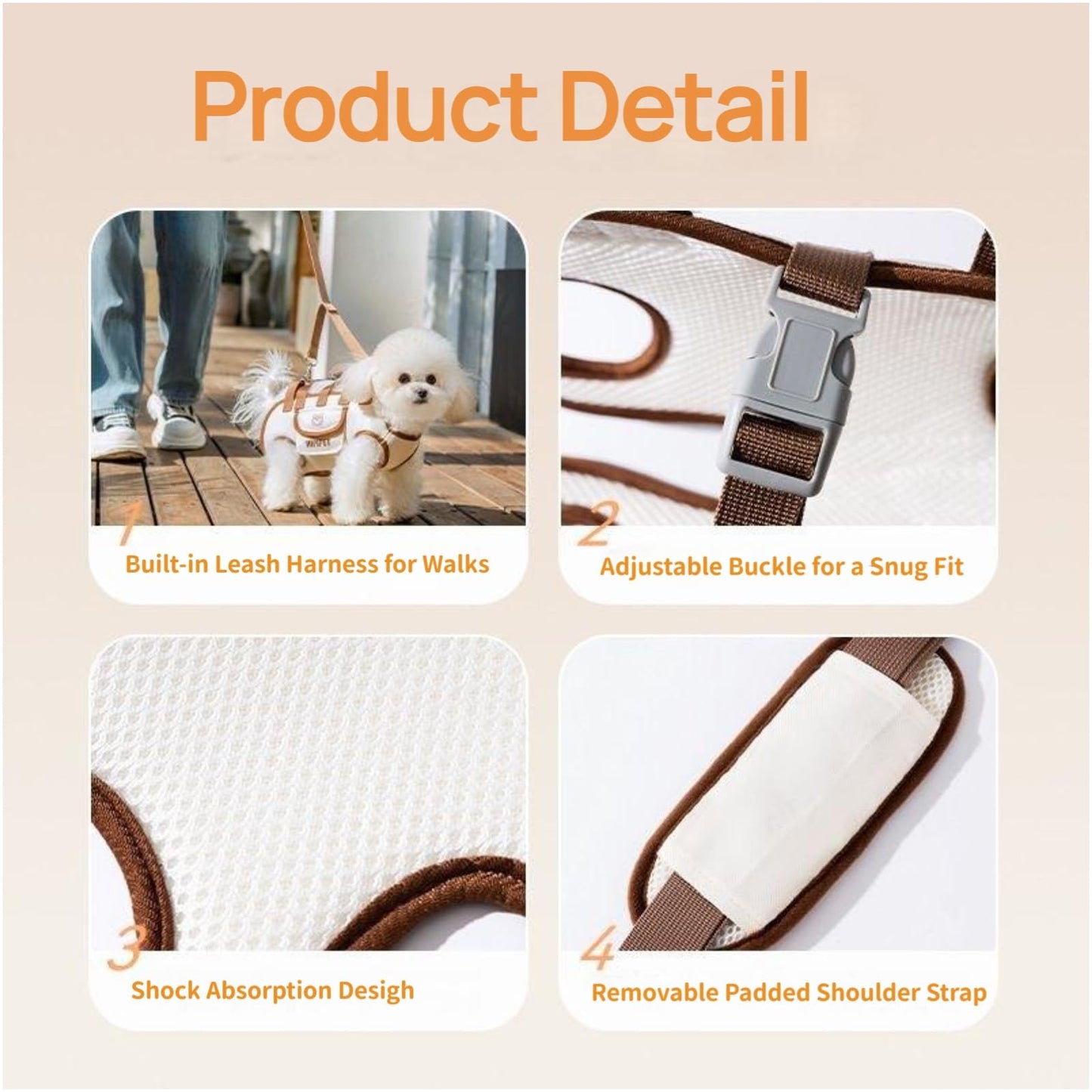FurryDise™ ComfortRide Pet Travel Backpack