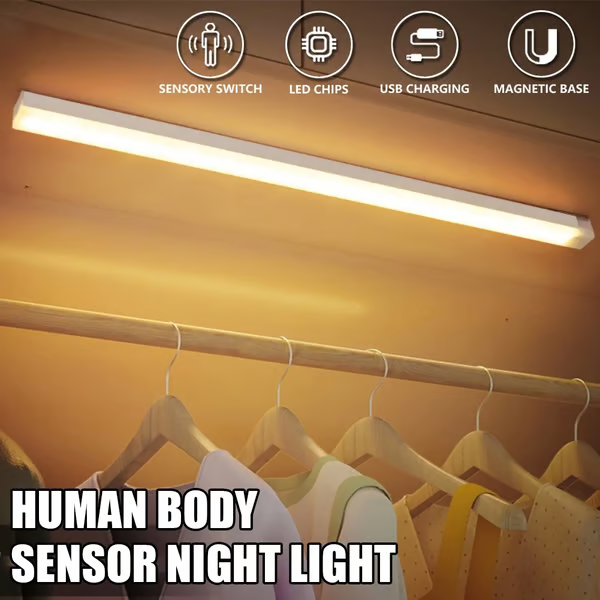 Smart Motion Sensor Rechargeable LED Light