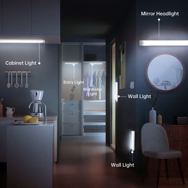 Smart Motion Sensor Rechargeable LED Light