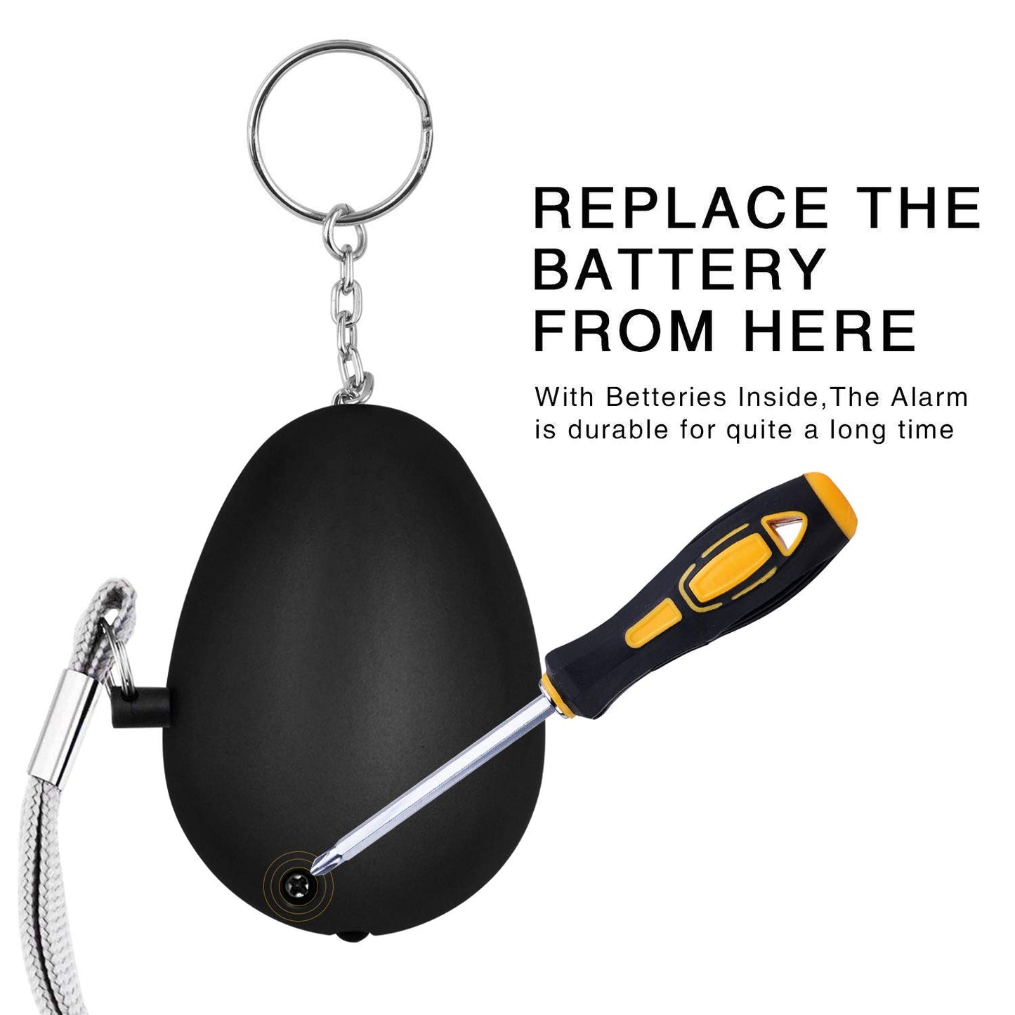 🚨FurryDise™ | 140dB Personal Alarm – Your Pocket-Sized Lifesaver! 🔑