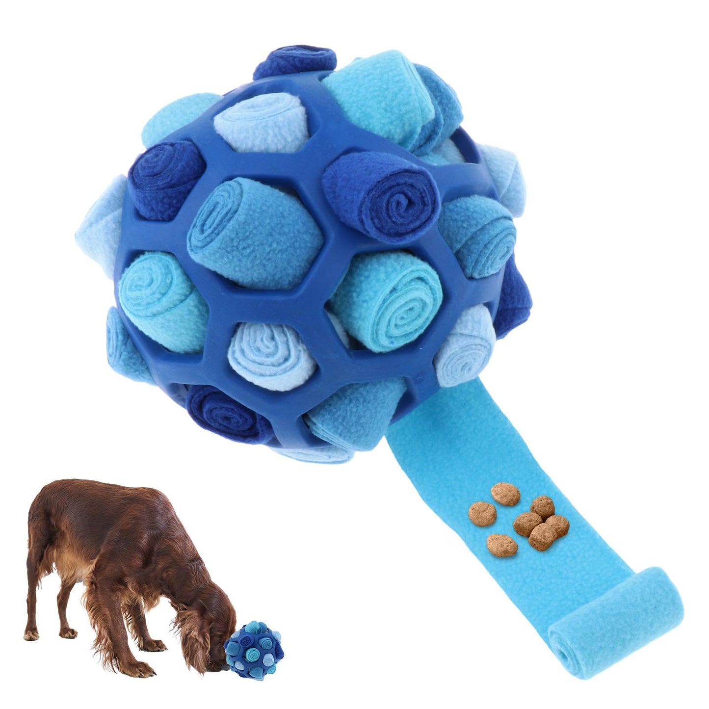 SniffiBall™ - 3-in-1 Smart Puzzle Feeder Toy for Dogs