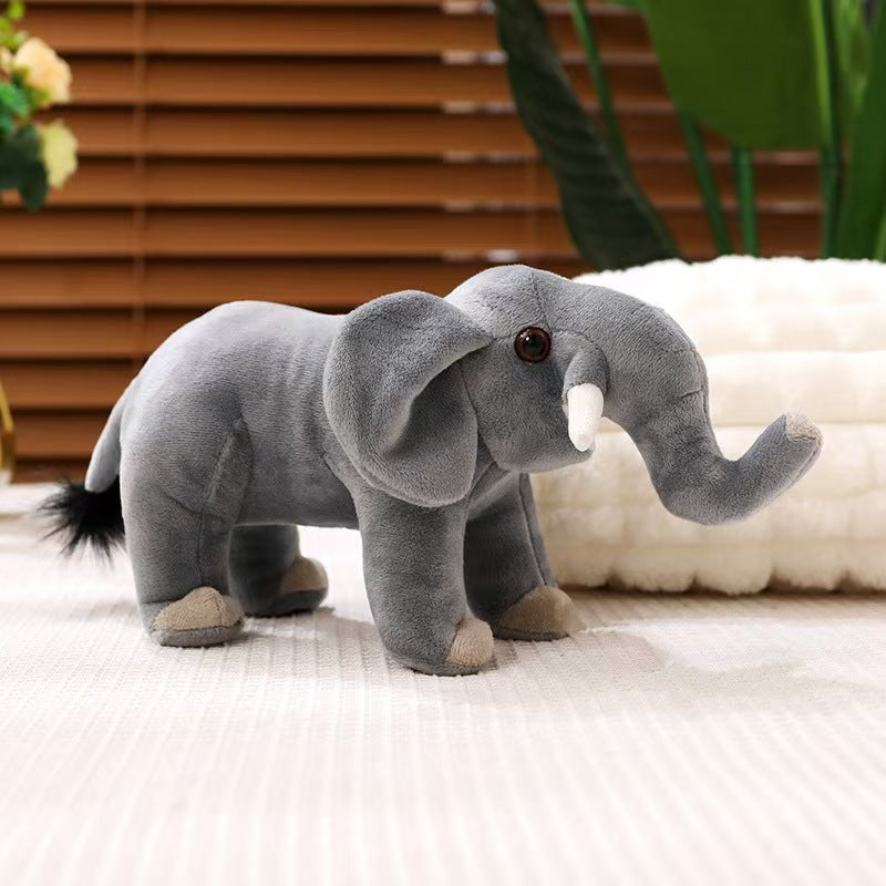 🐘FurryDise™| Realistic Elephant Toy