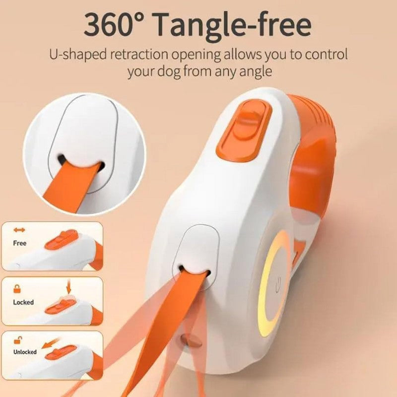 🐇FurryDise™|Top-Rated 2025 Retractable Dog Leash