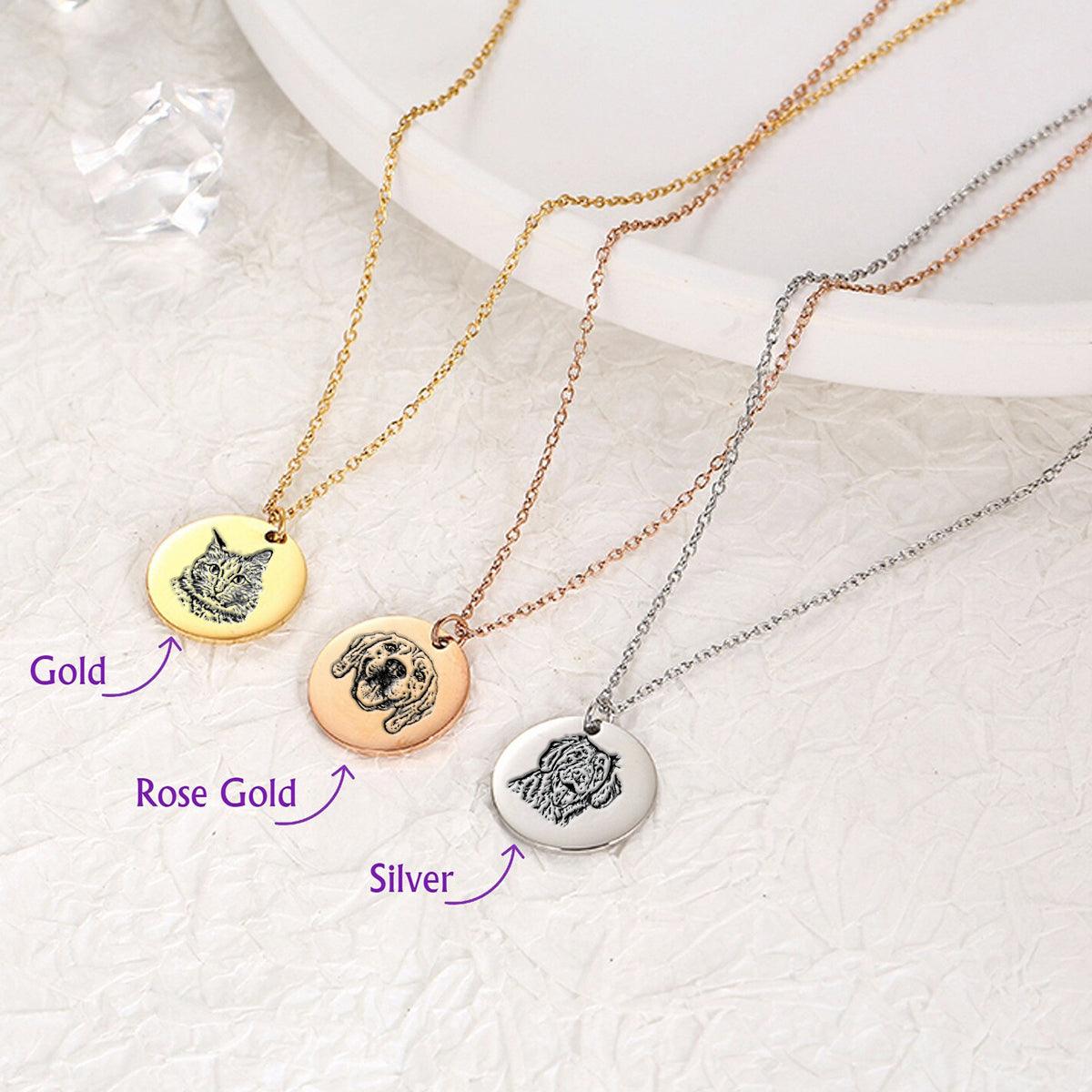 Pet Face Necklace - Furrydise