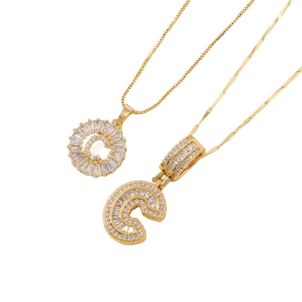 💎FurryDise™ | 💖 Timeless &Meaningful Gift🎁 Personalized Initial Necklace Set