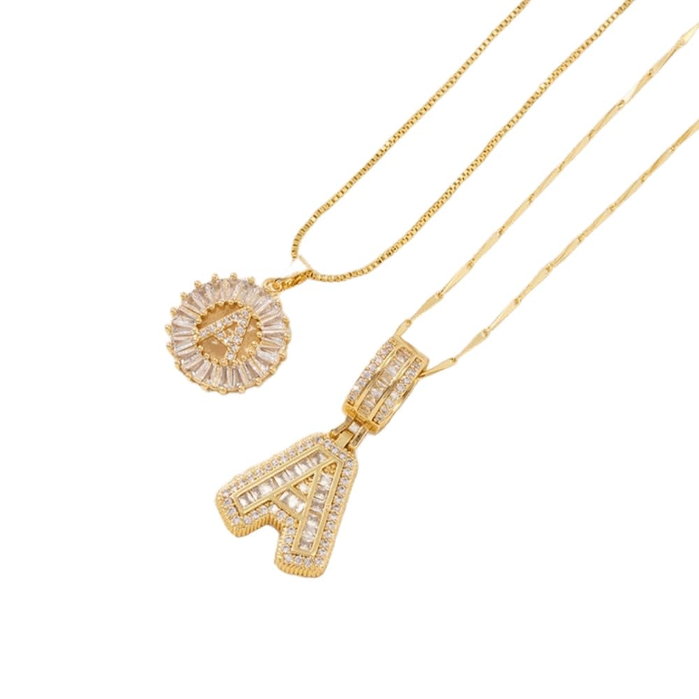 💎FurryDise™ | 💖 Timeless &Meaningful Gift🎁 Personalized Initial Necklace Set