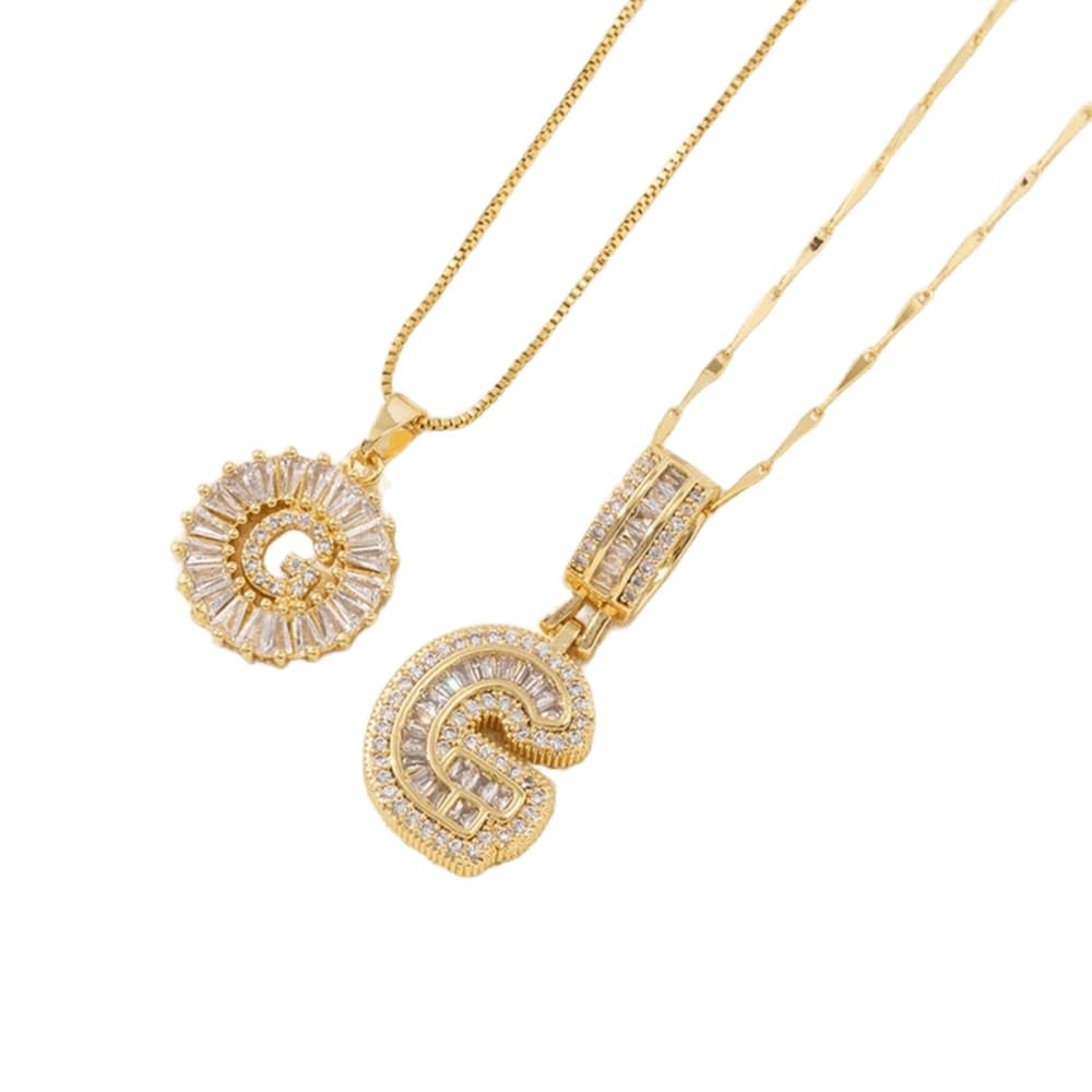 💎FurryDise™ | 💖 Timeless &Meaningful Gift🎁 Personalized Initial Necklace Set
