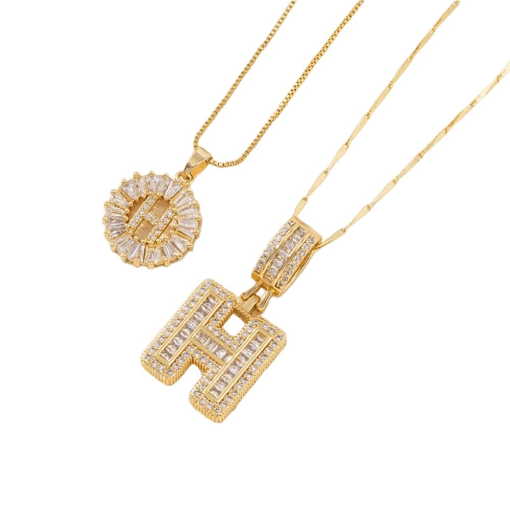 💎FurryDise™ | 💖 Timeless &Meaningful Gift🎁 Personalized Initial Necklace Set