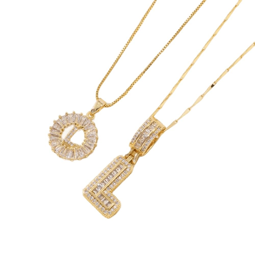 💎FurryDise™ | 💖 Timeless &Meaningful Gift🎁 Personalized Initial Necklace Set