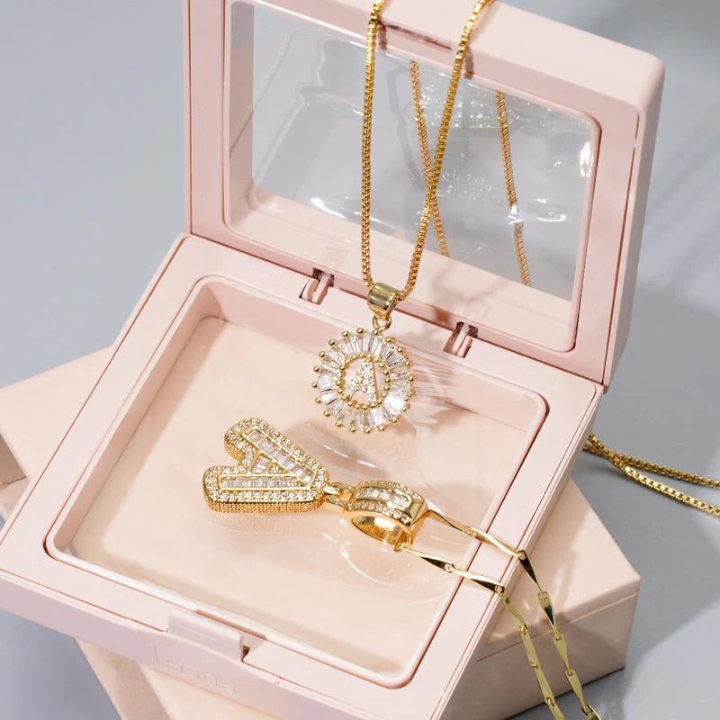 💎FurryDise™ | 💖 Timeless &Meaningful Gift🎁 Personalized Initial Necklace Set