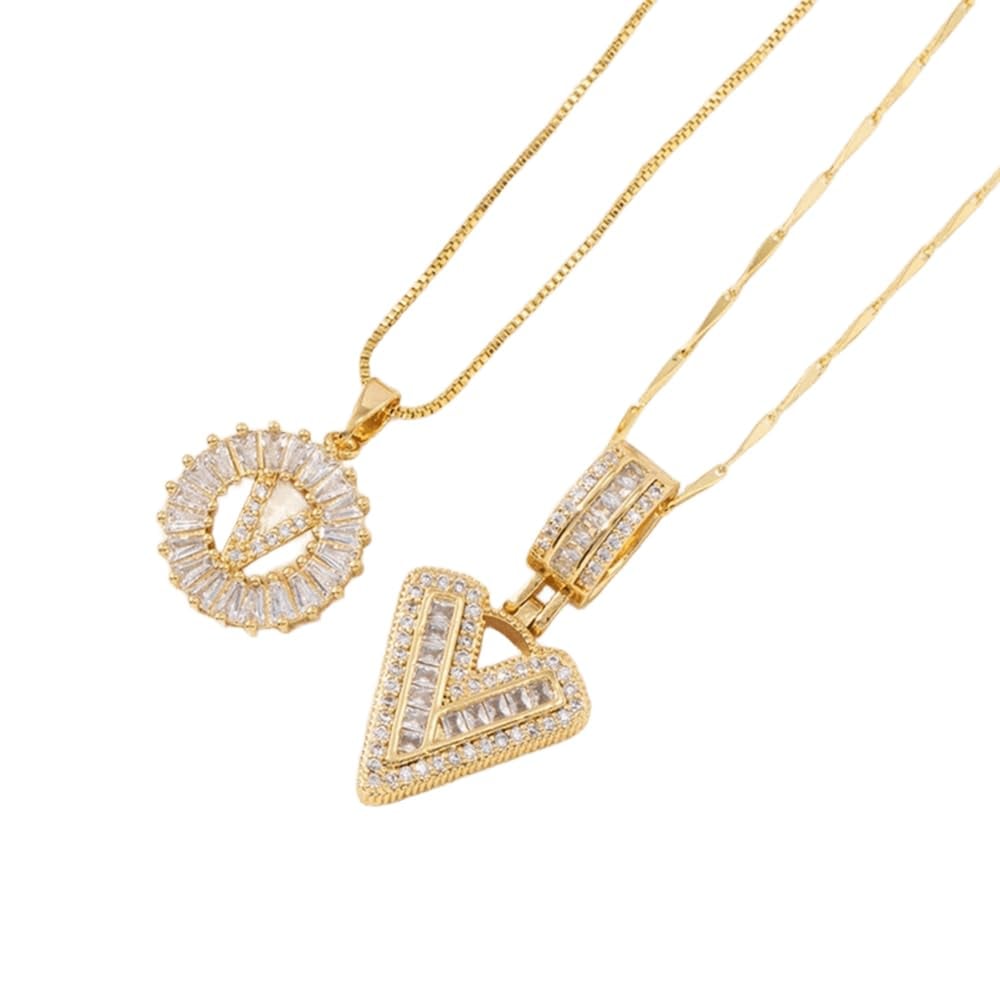 💎FurryDise™ | 💖 Timeless &Meaningful Gift🎁 Personalized Initial Necklace Set