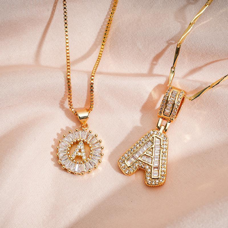💎FurryDise™ | 💖 Timeless &Meaningful Gift🎁 Personalized Initial Necklace Set