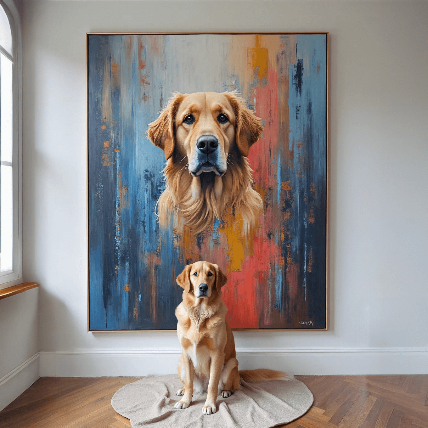 Custom Pet Portrait - Abstract Style