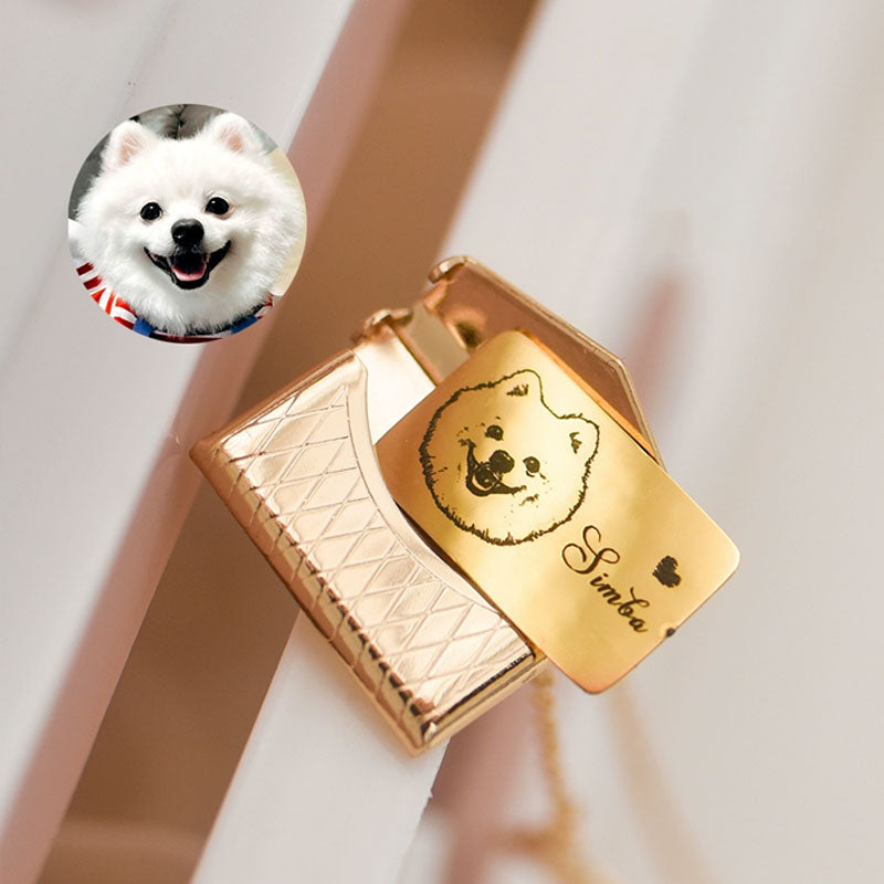 A Letter From Your Pet Personalized Engraved Necklace