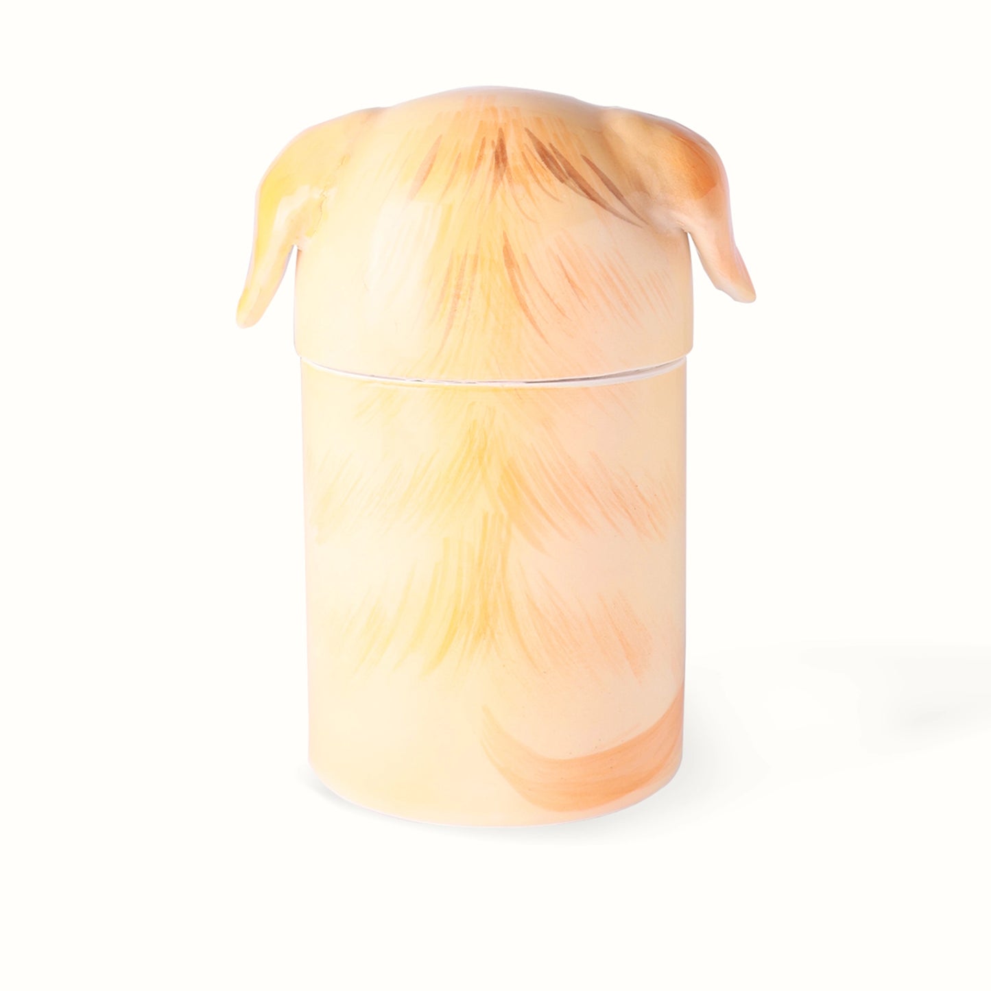 Custom-designed urn for pet ashes, uniquely created to honor beloved pets