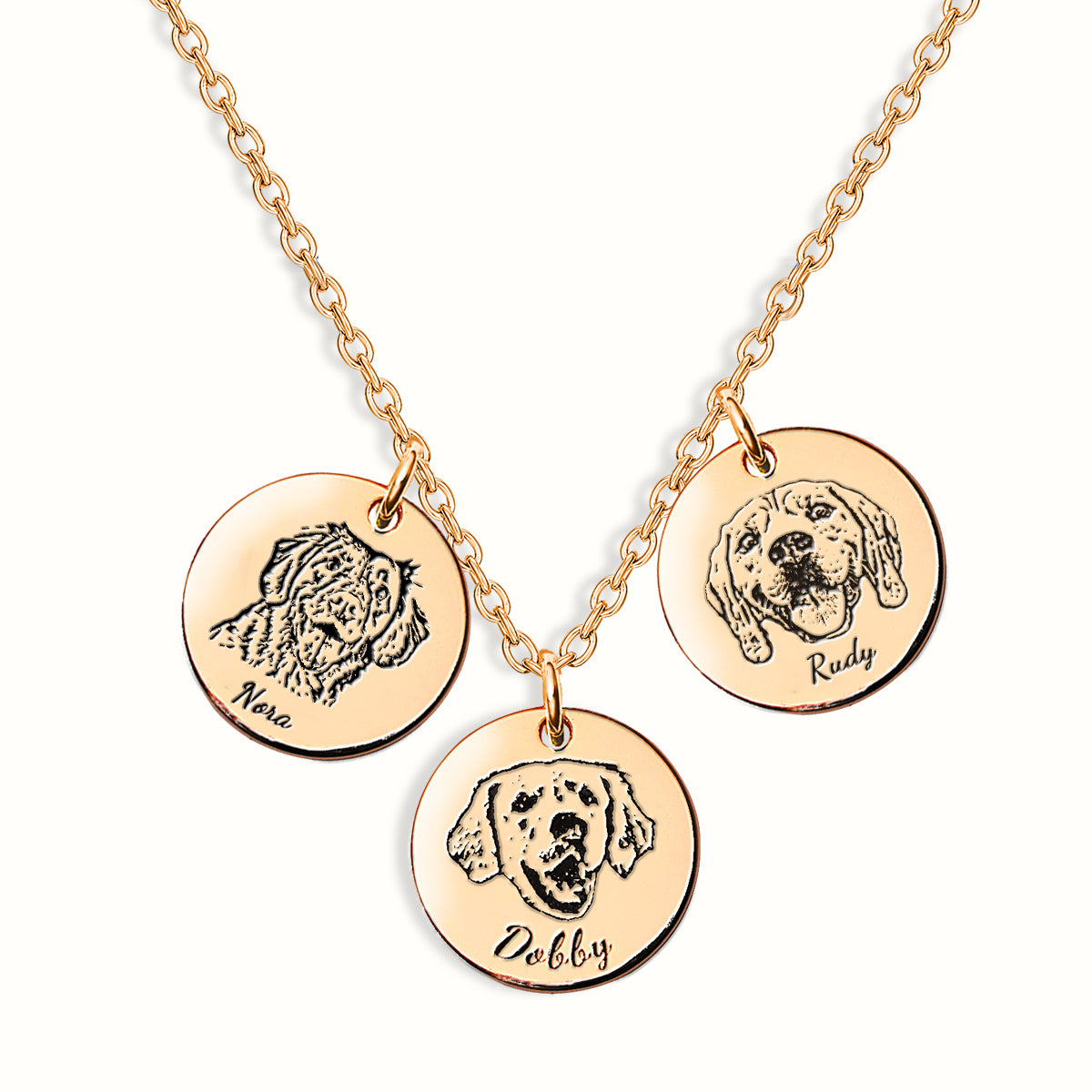 FurryDise-Pet Face Necklace