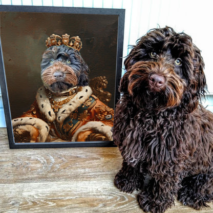 Royal Pet Portraits-The King