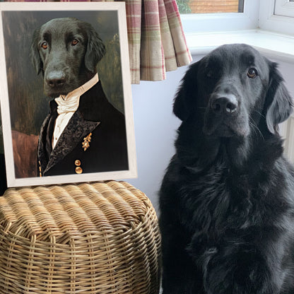 Royal Pet Portraits-The Diplomat