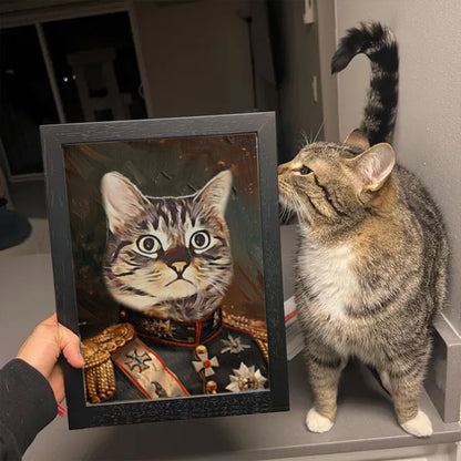 Royal Pet Portrait-The General