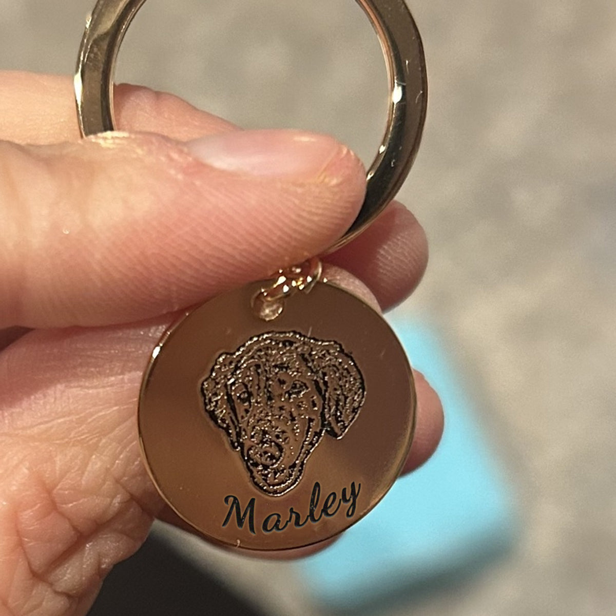 FurryDise-Pet Face Keychain