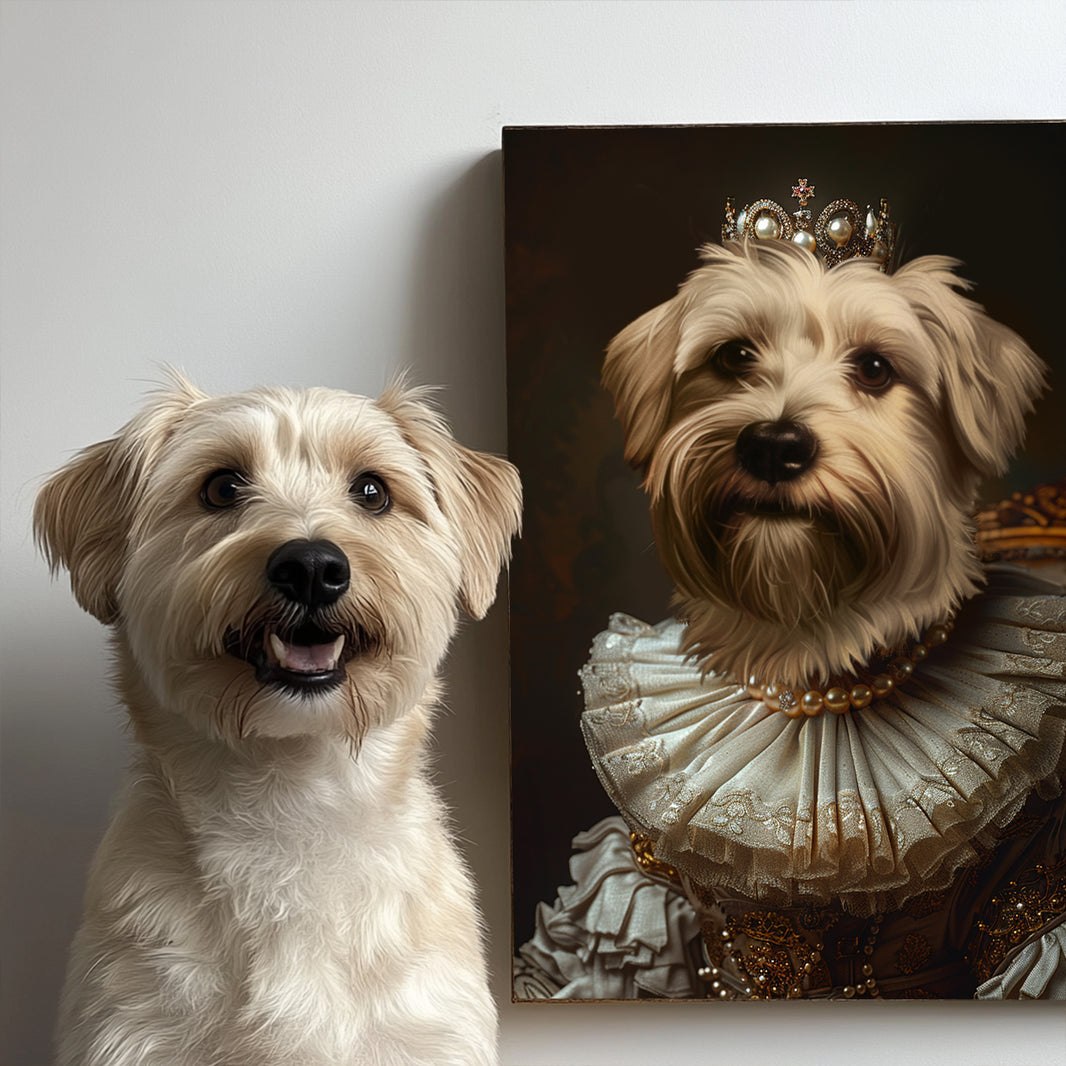 Royal Pet Portraits-The Princess