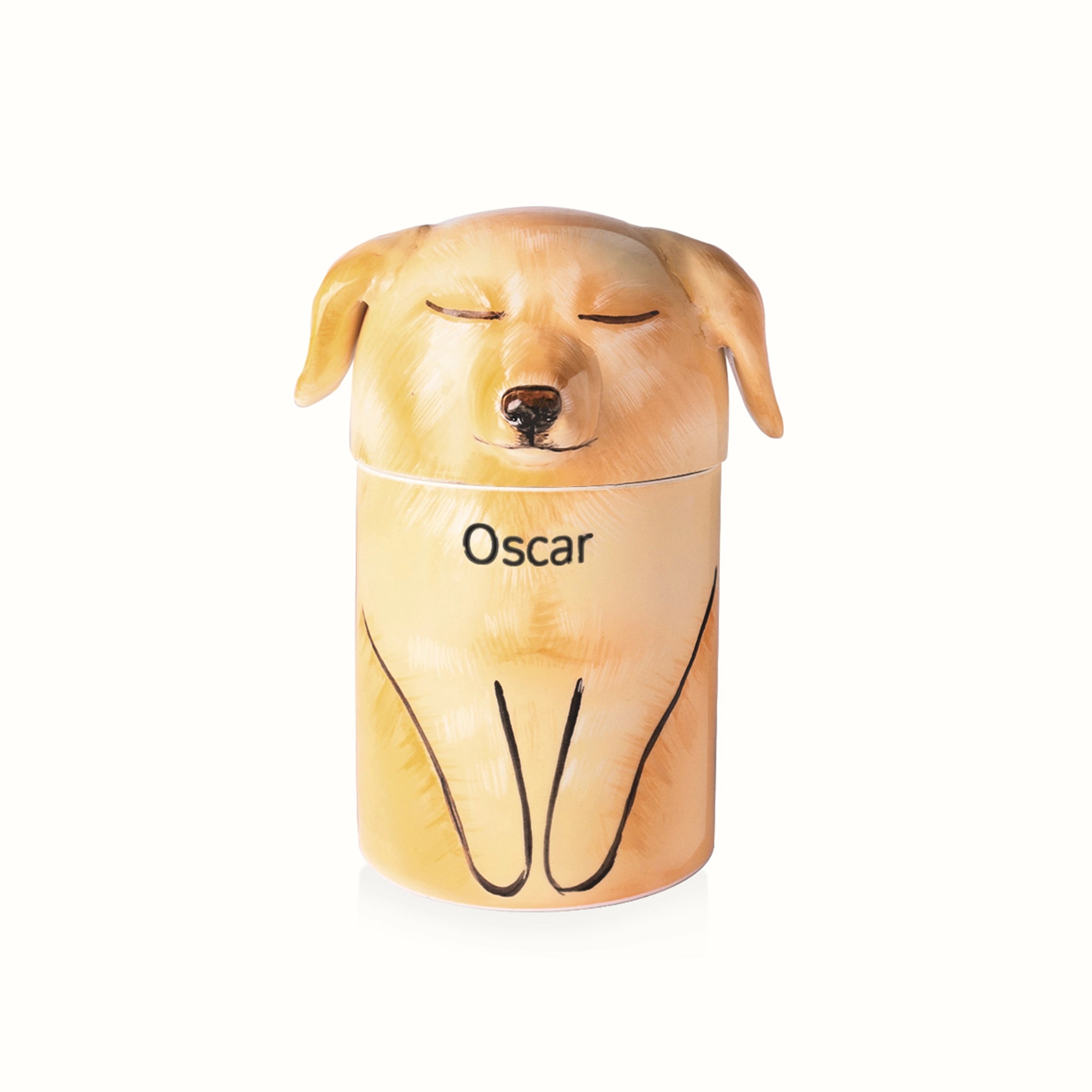 Custom Ceramic Dog Urn Personalized Memorial